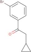 1-(3-Bromophenyl)-2-cyclopropylethan-1-one