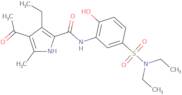 4-Acetyl-N-[5-(diethylsulfamoyl)-2-hydroxyphenyl]-3-ethyl-5-methyl-1H-pyrrole-2-carboxamide