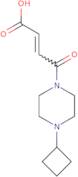 (E)-4-(4-Cyclobutylpiperazin-1-yl)-4-oxobut-2-enoic acid