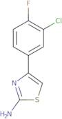 4-(3-Chloro-4-fluorophenyl)-1,3-thiazol-2-amine