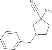 3-Amino-1-benzylpyrrolidine-3-carbonitrile