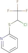 2-[(1-Chloro-2,2,2-trifluoroethyl)thio]pyridine