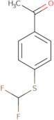 1-{4-[(Difluoromethyl)sulfanyl]phenyl}ethan-1-one