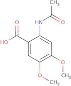 2-Acetamido-4,5-dimethoxybenzoic acid