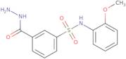 3-Hydrazinocarbonyl-N-(2-methoxy-phenyl)-benzenesulfonamide