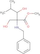 Methyl (2R,3S)-2-benzylamino-3-hydroxy-2-hydroxymethyl-4-methylpentanoate