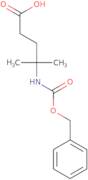 4-{[(Benzyloxy)carbonyl]amino}-4-methylpentanoic acid