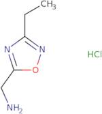 (3-Ethyl-1,2,4-oxadiazol-5-yl)methanamine hydrochloride