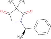 3,3-dimethyl-1-[(1r)-1-phenylethyl]pyrrolidine-2,4-dione