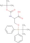 (S)-2-(tert-Butoxycarbonylamino)-3-(tert-butyldiphenylsilyloxy)propanoic acid