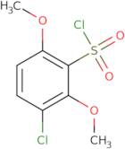 3-Chloro-2,6-dimethoxybenzene-1-sulfonyl chloride