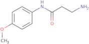 3-Amino-N-(4-methoxyphenyl)propanamide