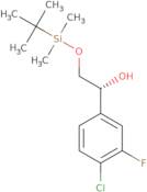 (R)-2-((tert-butyldimethylsilyl)oxy)-1-(4-chloro-3-fluorophenyl)ethanol