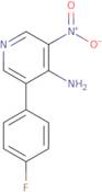 3-(4-Fluorophenyl)-5-nitropyridin-4-amine