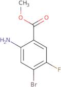 Methyl 2-amino-4-bromo-5-fluorobenzoate