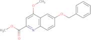 6-Benzyloxy-4-methoxy-quinoline-2-carboxylic acid methyl ester