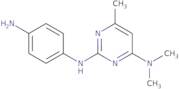 N(2)-(4-Aminophenyl)-N(4),N(4),6-trimethylpyrimidine-2,4-diamine