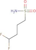 4,4-Difluorobutane-1-sulfonamide