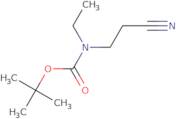 tert-Butyl N-(2-cyanoethyl)-N-ethylcarbamate