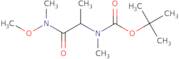 tert-Butyl N-[(2S)-1-[methoxy(methyl)amino]-1-oxopropan-2-yl]-N-methylcarbamate