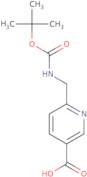 6-({[(tert-butoxy)carbonyl]amino}methyl)pyridine-3-carboxylic acid