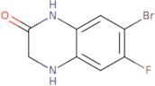 7-Bromo-6-fluoro-3,4-dihydroquinoxalin-2(1H)-one