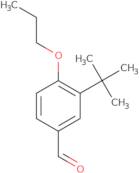 3-(tert-Butyl)-4-propoxybenzaldehyde