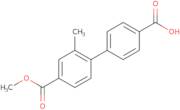 4'-(Methoxycarbonyl)-2'-methyl-[1,1'-biphenyl]-4-carboxylic acid