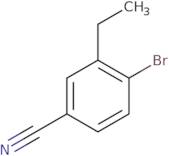 4-Bromo-3-ethylbenzonitrile