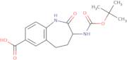 3-{[(tert-Butoxy)carbonyl]amino}-2-oxo-2,3,4,5-tetrahydro-1H-1-benzazepine-7-carboxylic acid