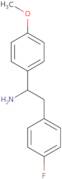 2-(4-Fluorophenyl)-1-(4-methoxyphenyl)ethan-1-amine