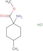 Methyl 1-amino-4-methylcyclohexane-1-carboxylate hydrochloride