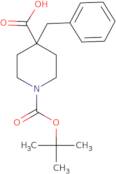 4-Benzyl-1-(tert-butoxycarbonyl)piperidine-4-carboxylic acid