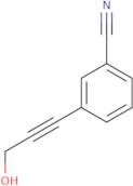 3-(3-Hydroxy-prop-1-ynyl)-benzonitrile