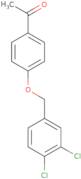 1-(4-((3,4-Dichlorobenzyl)oxy)phenyl)ethanone