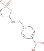 4-[(1,1-Dioxo-tetrahydro-1λ*6*-thiophen-3-yl-amino)-methyl]-benzoic acid