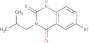 6-Bromo-3-(2-methylpropyl)-2-sulfanyl-3,4-dihydroquinazolin-4-one