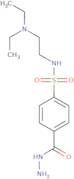 N-[2-(Diethylamino)ethyl]-4-(hydrazinecarbonyl)benzene-1-sulfonamide