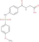 2-{[4-(4-Methoxybenzenesulfonamido)phenyl]formamido}acetic acid