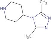 4-(3,5-dimethyl-4H-1,2,4-triazol-4-yl)piperidine