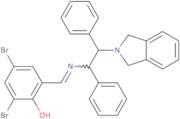 2,4-Dibromo-6-[(E)-[[(1R,2R)-2-(isoindolin-2-yl)-1,2-diphenylethyl]imino]methyl]phenol