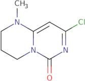 8-chloro-1-methyl-1H,2H,3H,4H,6H-[1,3]diazino[1,6-a]pyrimidin-6-one