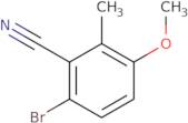 6-Bromo-3-methoxy-2-methylbenzonitrile