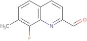 8-Fluoro-7-methylquinoline-2-carbaldehyde