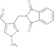 3-[(1,3-Dioxo-2,3-dihydro-1H-isoindol-2-yl)methyl]-1-methyl-1H-pyrazole-4-carbaldehyde