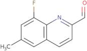 8-Fluoro-6-methylquinoline-2-carbaldehyde