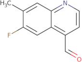 6-Fluoro-7-methylquinoline-4-carbaldehyde