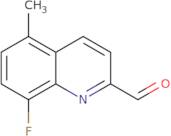 8-Fluoro-5-methylquinoline-2-carbaldehyde