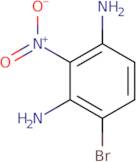 4-Bromo-2-nitrobenzene-1,3-diamine