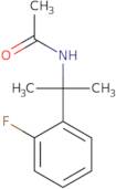 N-[2-(2-Fluorophenyl)propan-2-yl]acetamide